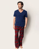 Men's Brushed Twill Pajama Pant in Imperial Tartan - HoneyBug 