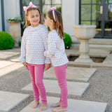 Lulu Girls' Legging Set - Berkshire Batik Floral - HoneyBug 