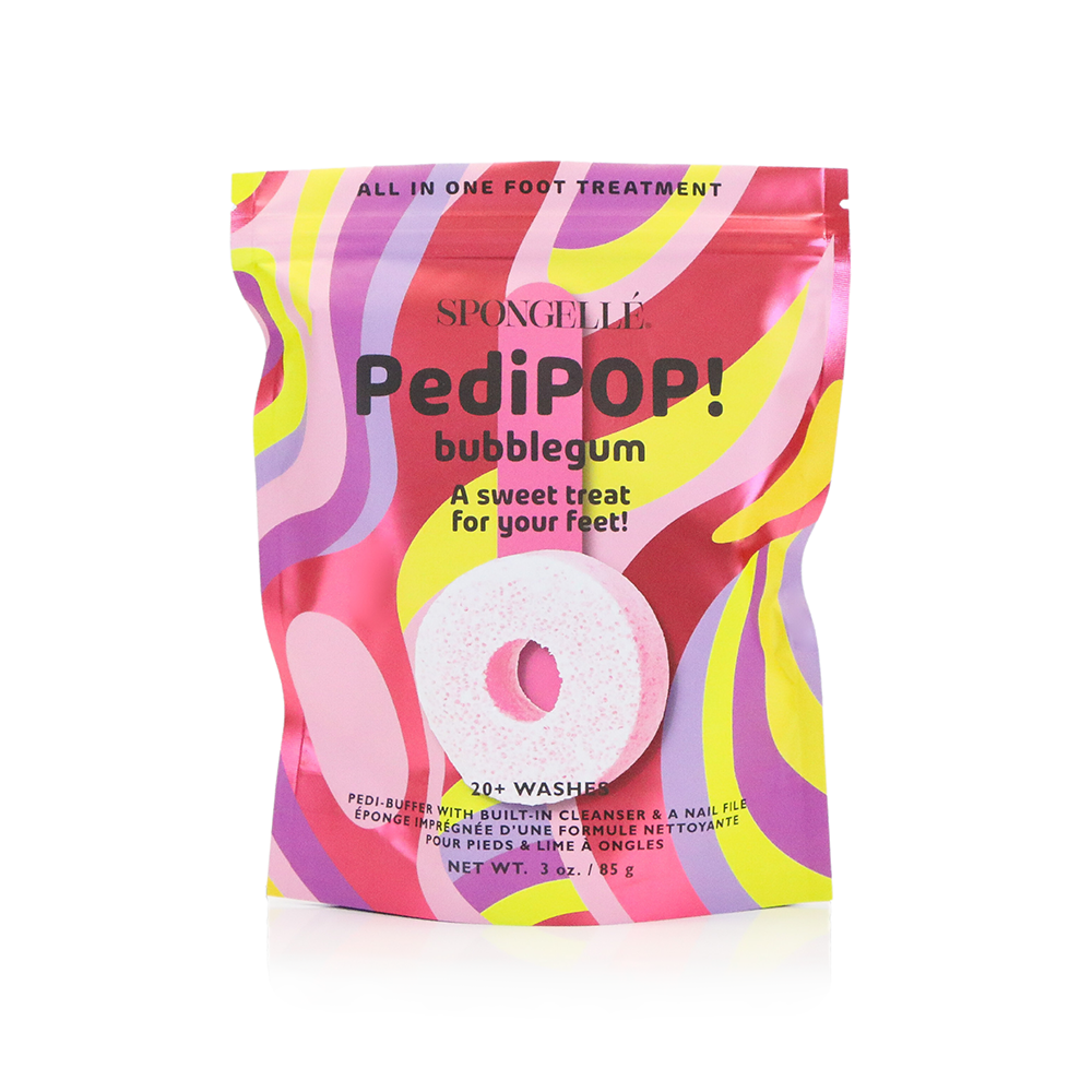 Bubblegum | PediPOP! Pedi Buffer & Nail File - HoneyBug 