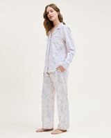 Women's Twill Pajama Set in Baking Spirits Bright - HoneyBug 