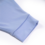 100% Peruvian Pima Cotton Jogger pants in Chambray Blue - HoneyBug 