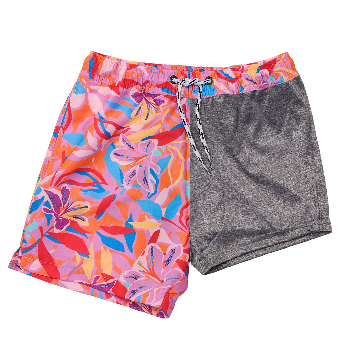 Blooming Sunset Sustainable Swim Short - HoneyBug 
