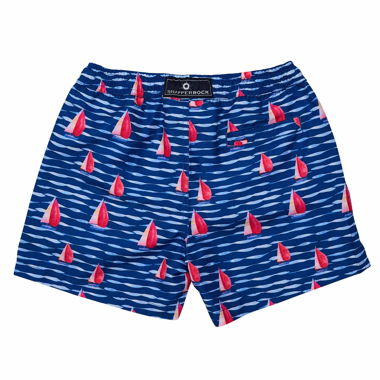 Sailboat Rock Swim Short - HoneyBug 