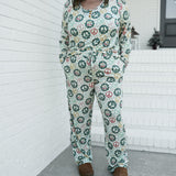 WOMEN'S PAJAMA SET- Christmas Peace - HoneyBug 