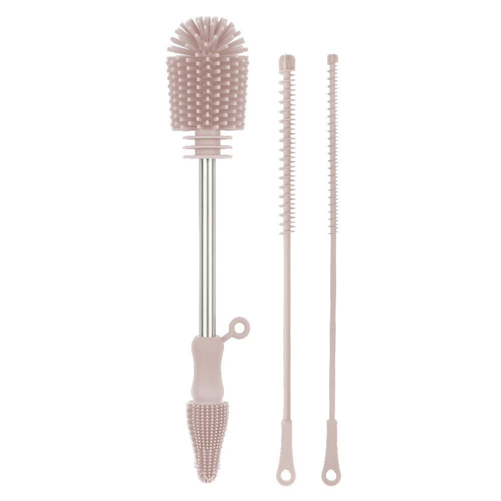 Haakaa Silicone Cleaning Brush Kit - HoneyBug 