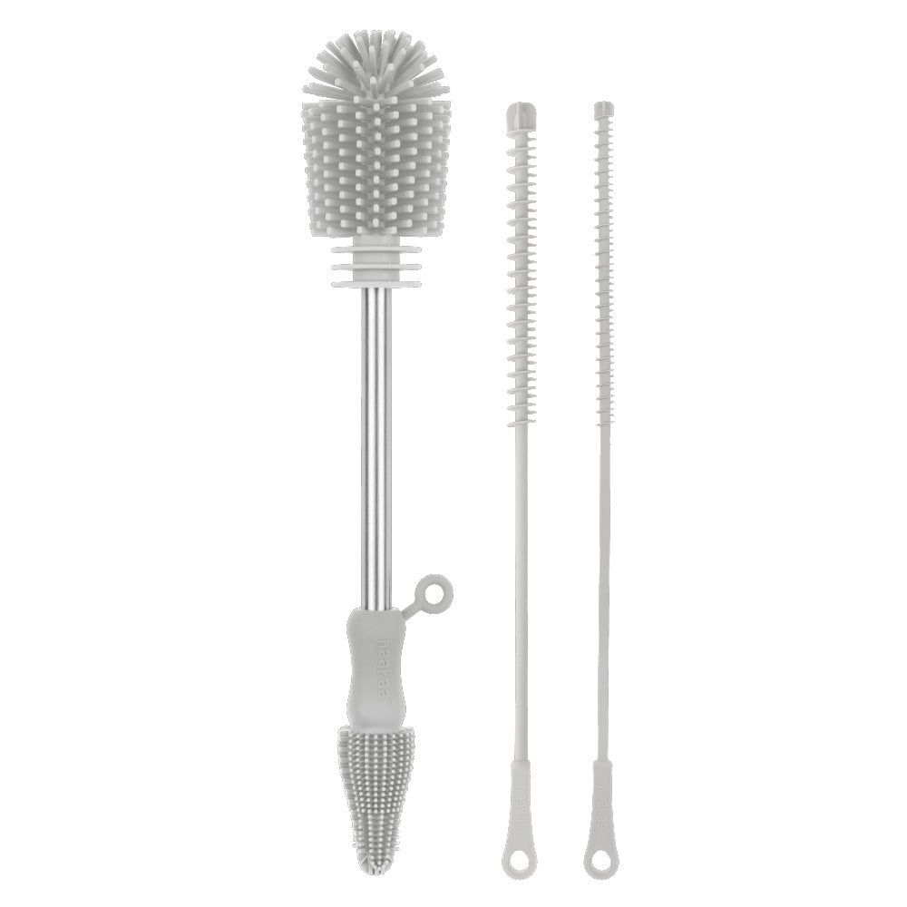 Haakaa Silicone Cleaning Brush Kit - HoneyBug 