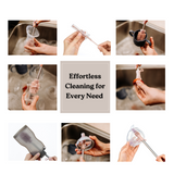 Haakaa Silicone Cleaning Brush Kit - HoneyBug 