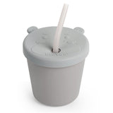 Haakaa Jolly Hippo Silicone Sippy Cup 1 pk - HoneyBug 