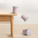Haakaa Jolly Hippo Silicone Sippy Cup 1 pk - HoneyBug 
