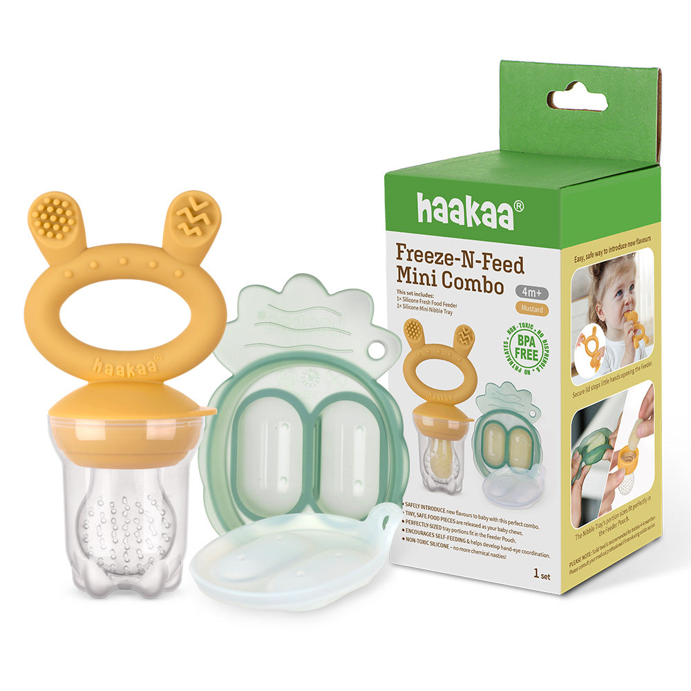 Haakaa Freeze-N-Feed Mini Combo - HoneyBug 