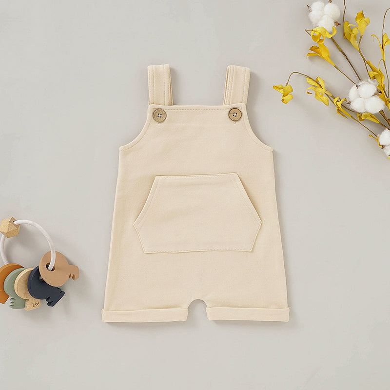 French Terry Baby Overall - HoneyBug 