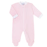Pink Bubble Zipper Footie - HoneyBug 