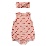 Baby Girl Bubble Bodysuit Set