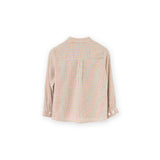 Shirt | Beige Country Check - HoneyBug 