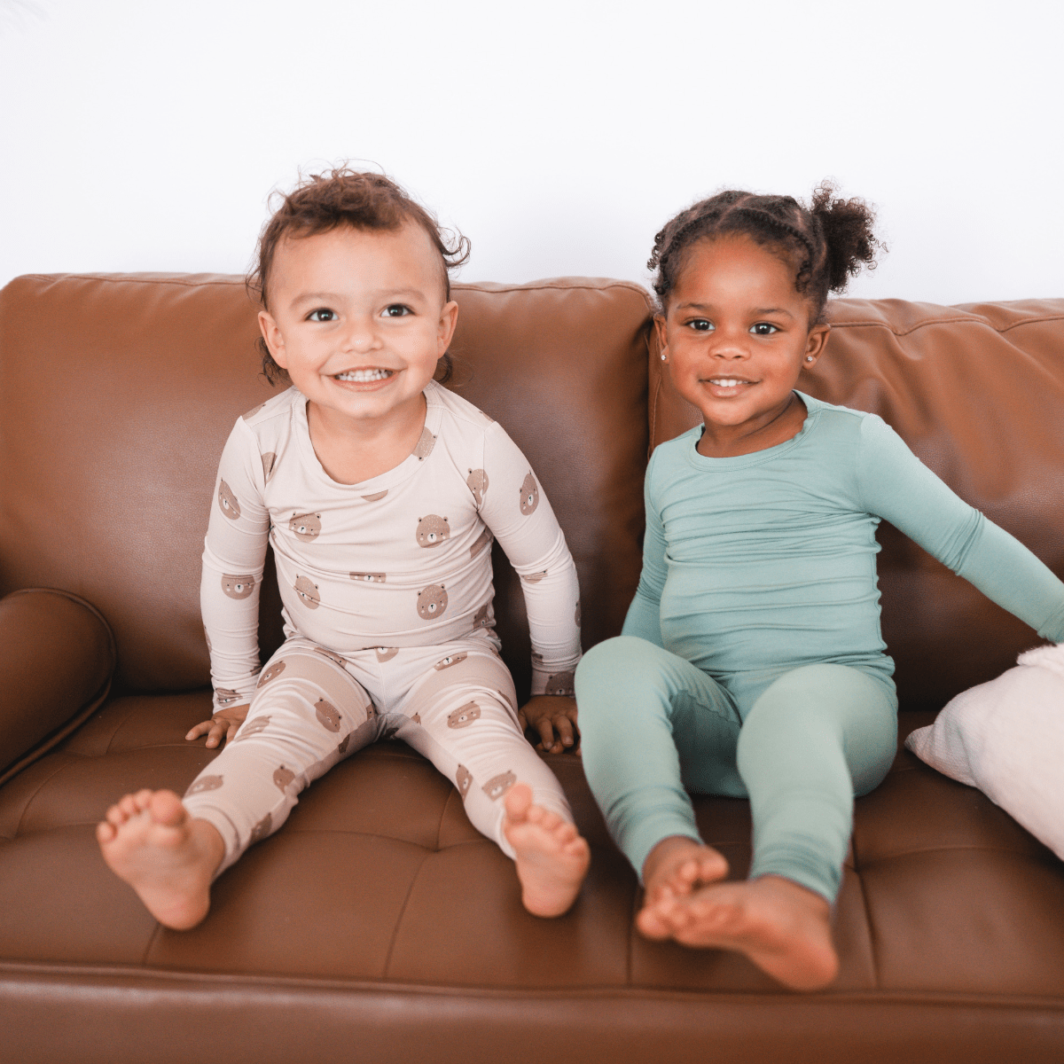 Bamboo 2-Piece Set - Bear - HoneyBug 
