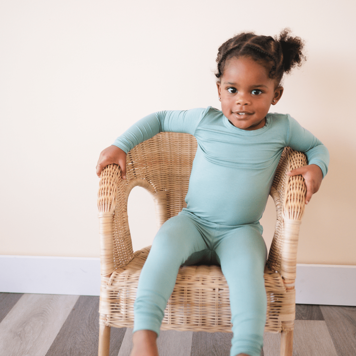 Bamboo 2-Piece Set - Thyme - HoneyBug 
