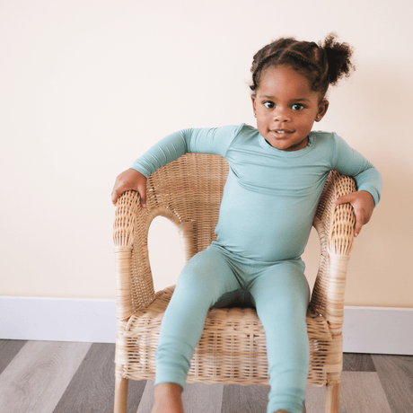 Bamboo 2-Piece Set - Thyme - HoneyBug 