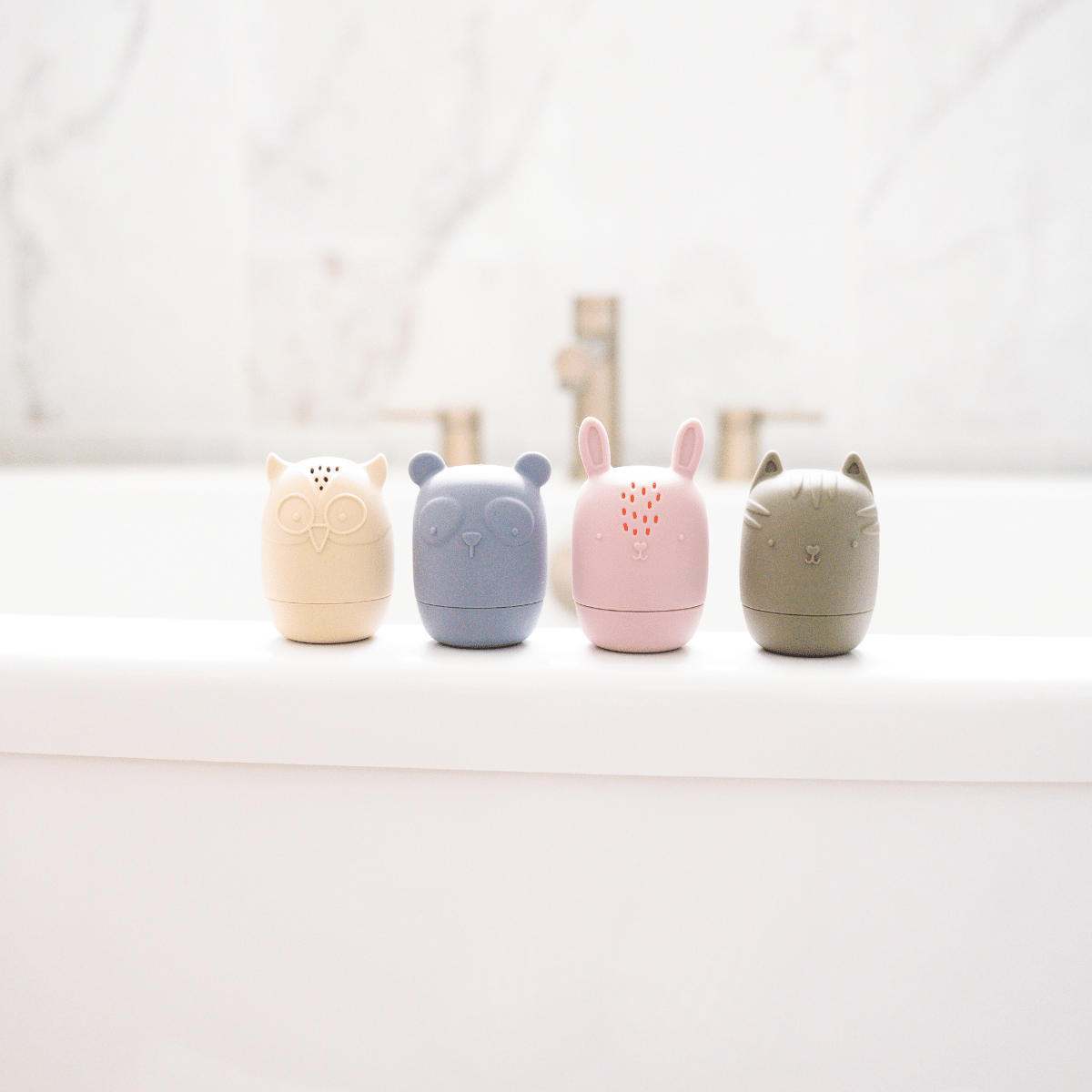 Bath Buddies Silicone Water Toys - HoneyBug 