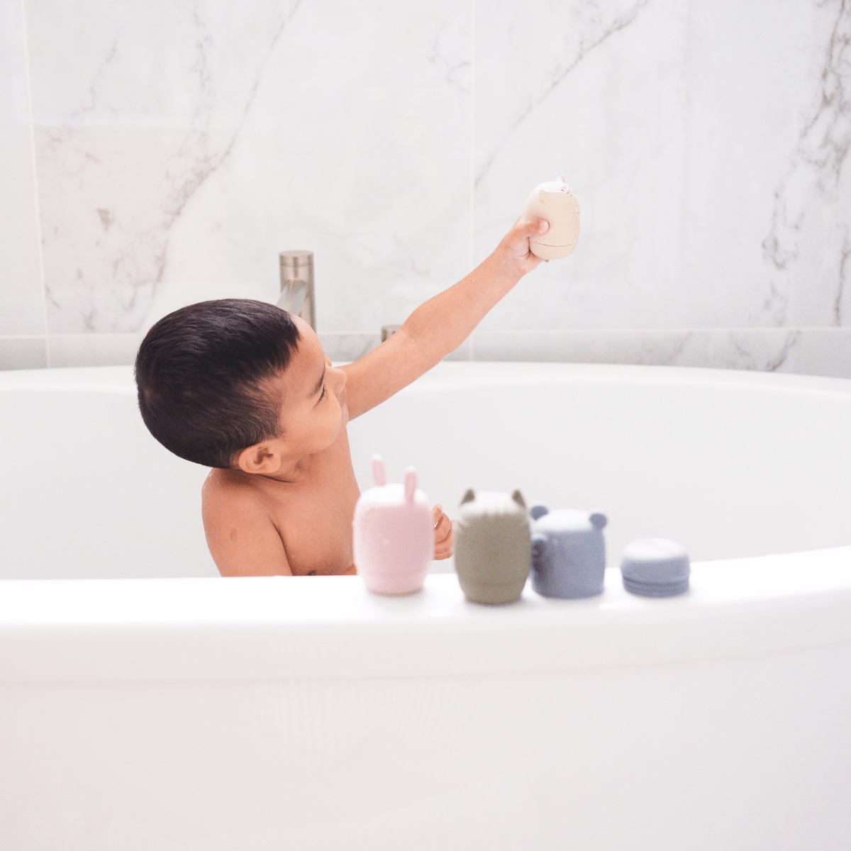 Bath Buddies Silicone Water Toys - HoneyBug 