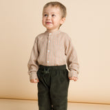 Shirt | Beige Country Check - HoneyBug 