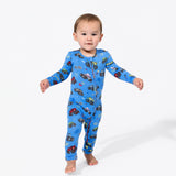 Blaze and the Monster Machines Bamboo Convertible Footie - HoneyBug 