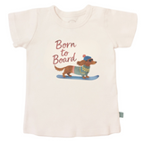 graphic tee | born to board
