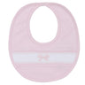 Bow Smocked Bib - HoneyBug 