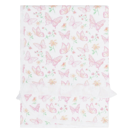 Butterflies Print Blanket - HoneyBug 