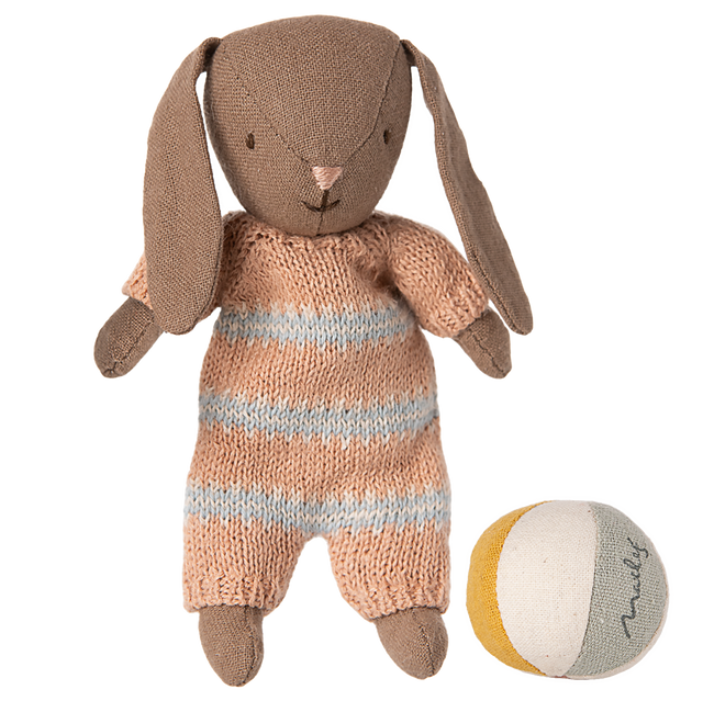 Bunny Set, Micro - Brown - Dusty Rose - HoneyBug 