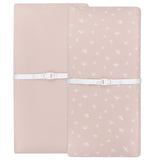 Changing Pad Cover | Cradle Sheet Set - Gingko & Pin Dot - HoneyBug 