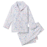 Kid's Twill Pajama Set in Baking Spirits Bright - HoneyBug 
