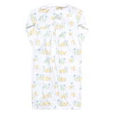 Chicks Print Smocked Gown