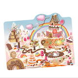 Candy Magnetic Puzzle - 48 pieces - HoneyBug 