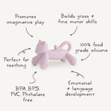 Cat Figurine Teether - HoneyBug 