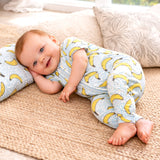 Banana Split Convertible Bamboo Zipper Romper for Baby