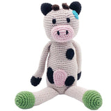Farm Animal - Plush Toy Cow - HoneyBug 