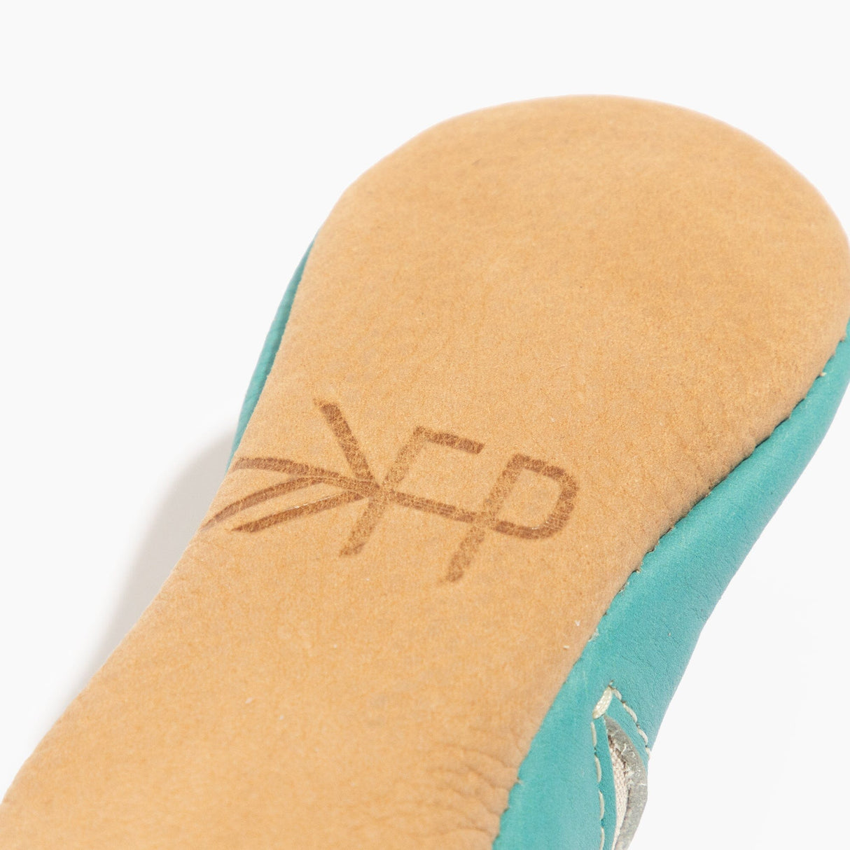 Turquoise Cowboy Chelsea Boot Baby Shoe - HoneyBug 