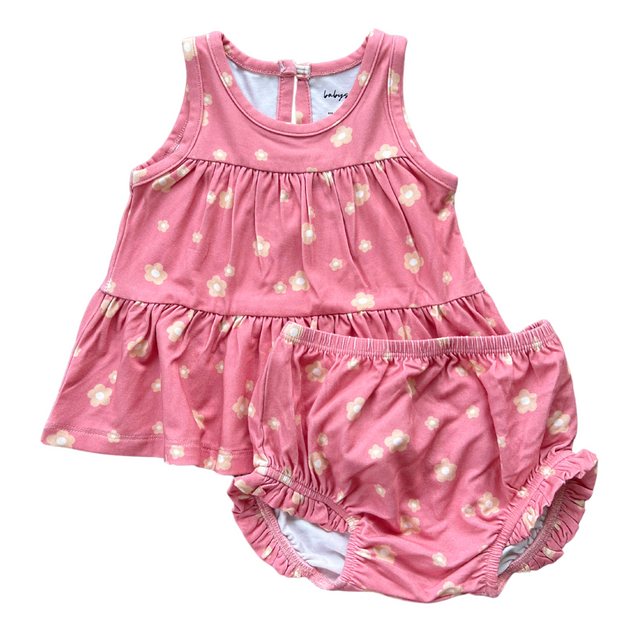 Double Peplum Tank Set - HoneyBug 