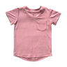 V-Neck Pocket Tee - HoneyBug 