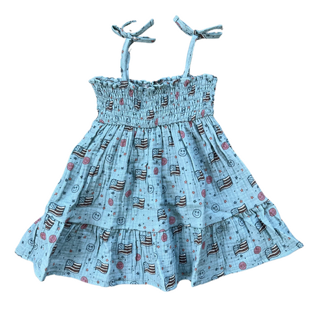 Tiered Mini Dress - HoneyBug 