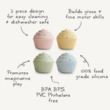 Mix and Match Cupcake Toy - HoneyBug 