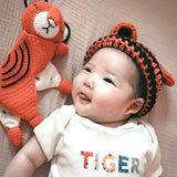 graphic bodysuit | tiger - HoneyBug 