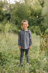 Lightning Bolt Hooded Set - HoneyBug 