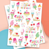 Chill Out Tats - 56 Foil Temporary Tattoos