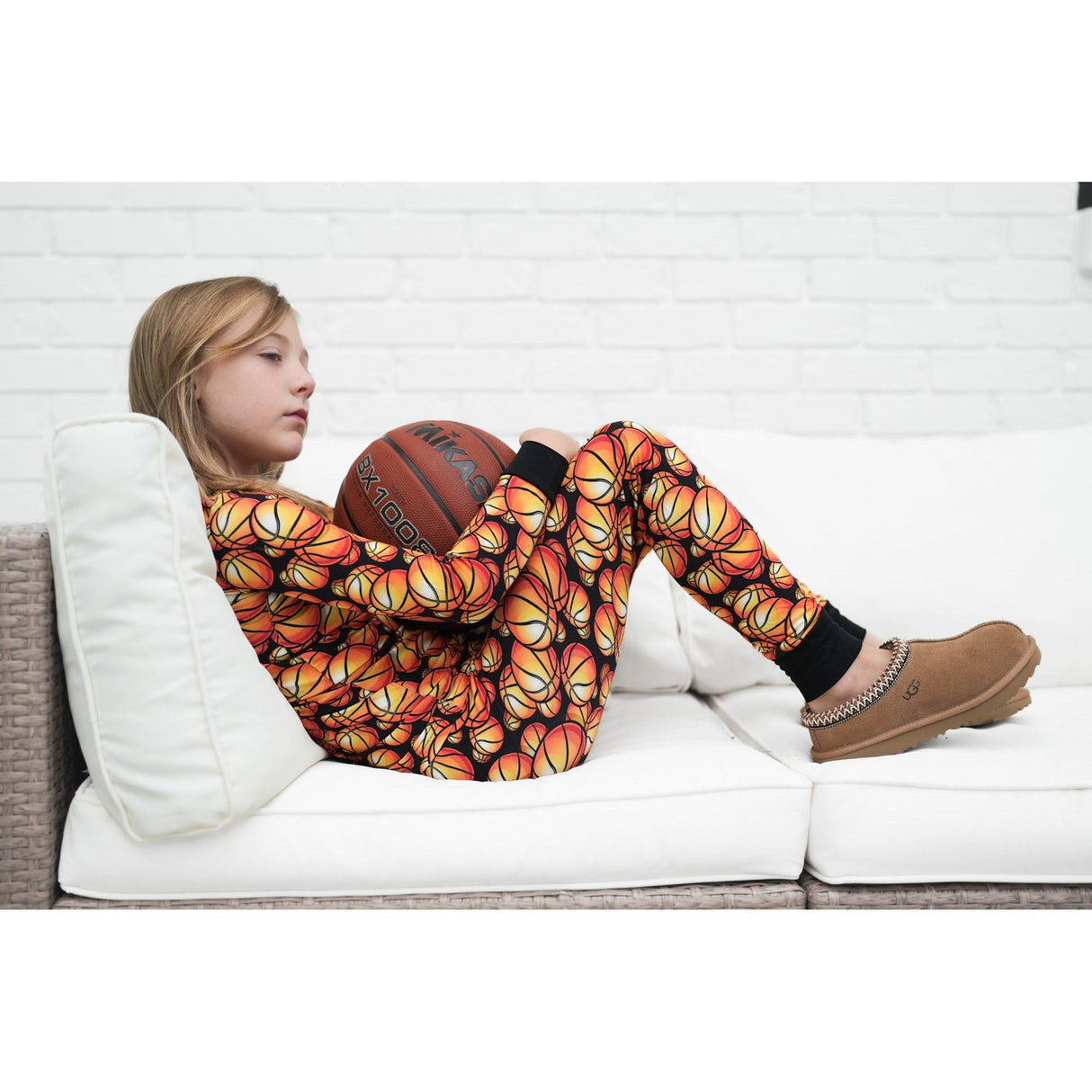 LONG SLEEVE 2 PIECE SETS- Basketball - HoneyBug 