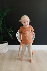 Oatmeal Organic Leggings - HoneyBug 
