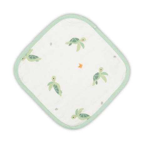 Turtle Hooded Towel Set - HoneyBug 