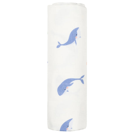 Whale Swaddle - HoneyBug 