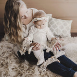 all-in-one toy | macrame diamond - HoneyBug 