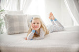 Ditsy Blue Floral | Two-Piece Pajama Set - HoneyBug 